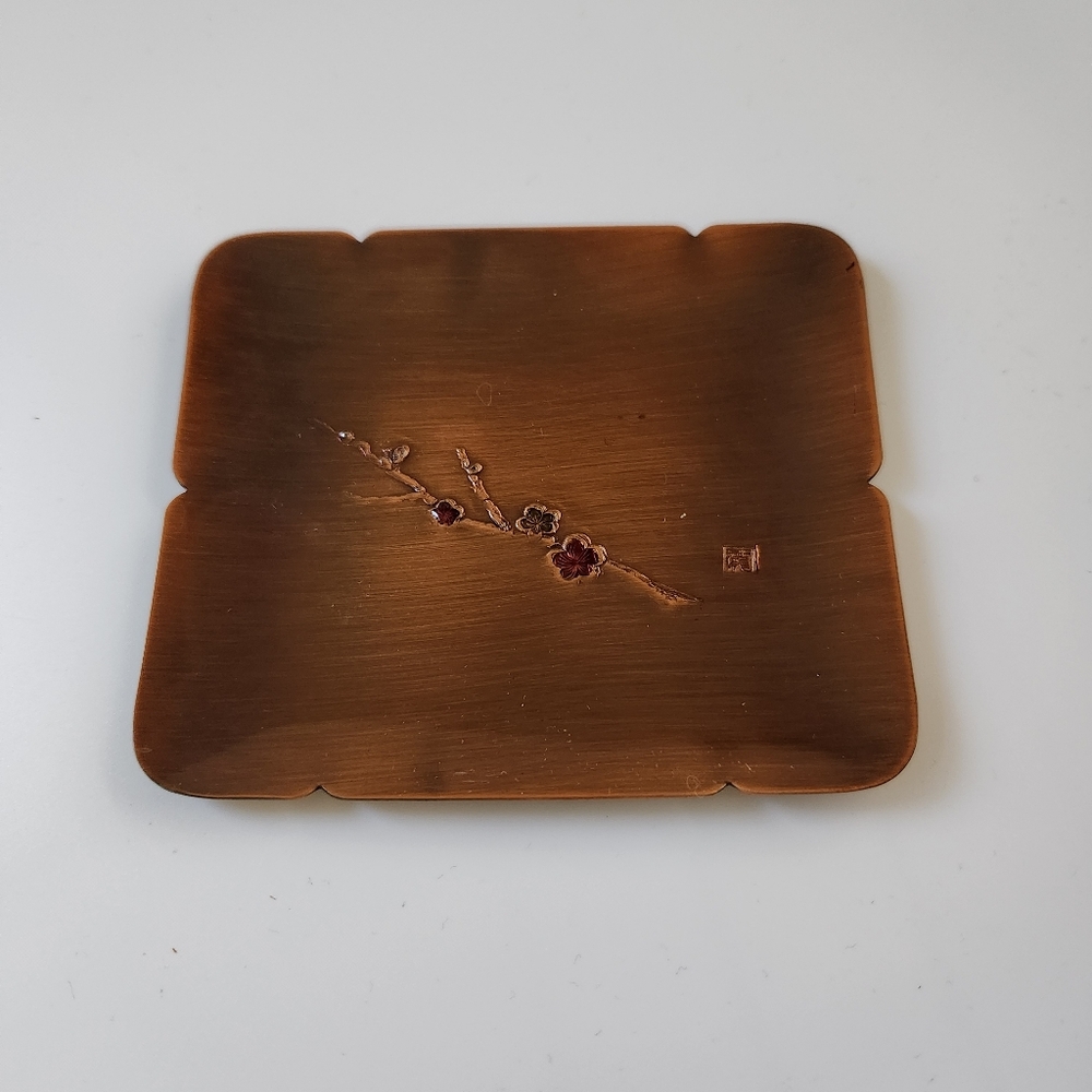 Source Unknown Brown Jewelry Organizer Tray
